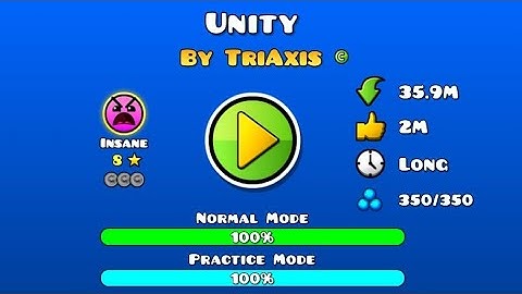 Unity 100% | Geometry Dash