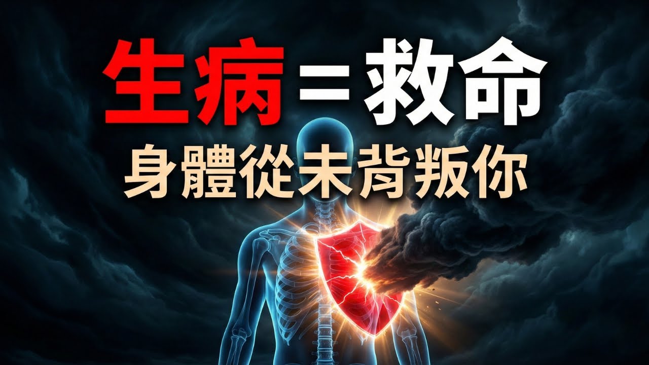 生病，其实是身体在替你「挡灾」| 身體智慧 | 疾病的意義 | 身心靈療癒 | 情緒排毒 | 內在覺察 | 潛意識 | 自我和解 | 生命哲學