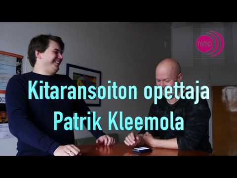 Kitaraopettaja Patrik Kleemola