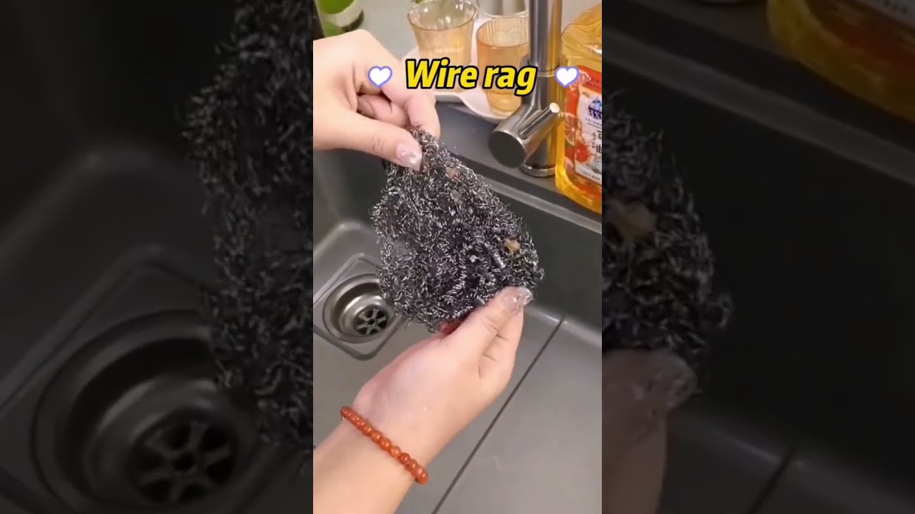 Home Cleaning Made Simple – Kitchen Magic Steel Wire Rag 
