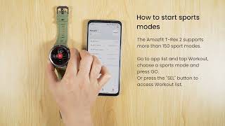 Amazfit T-Rex 2 | Operation Instructions