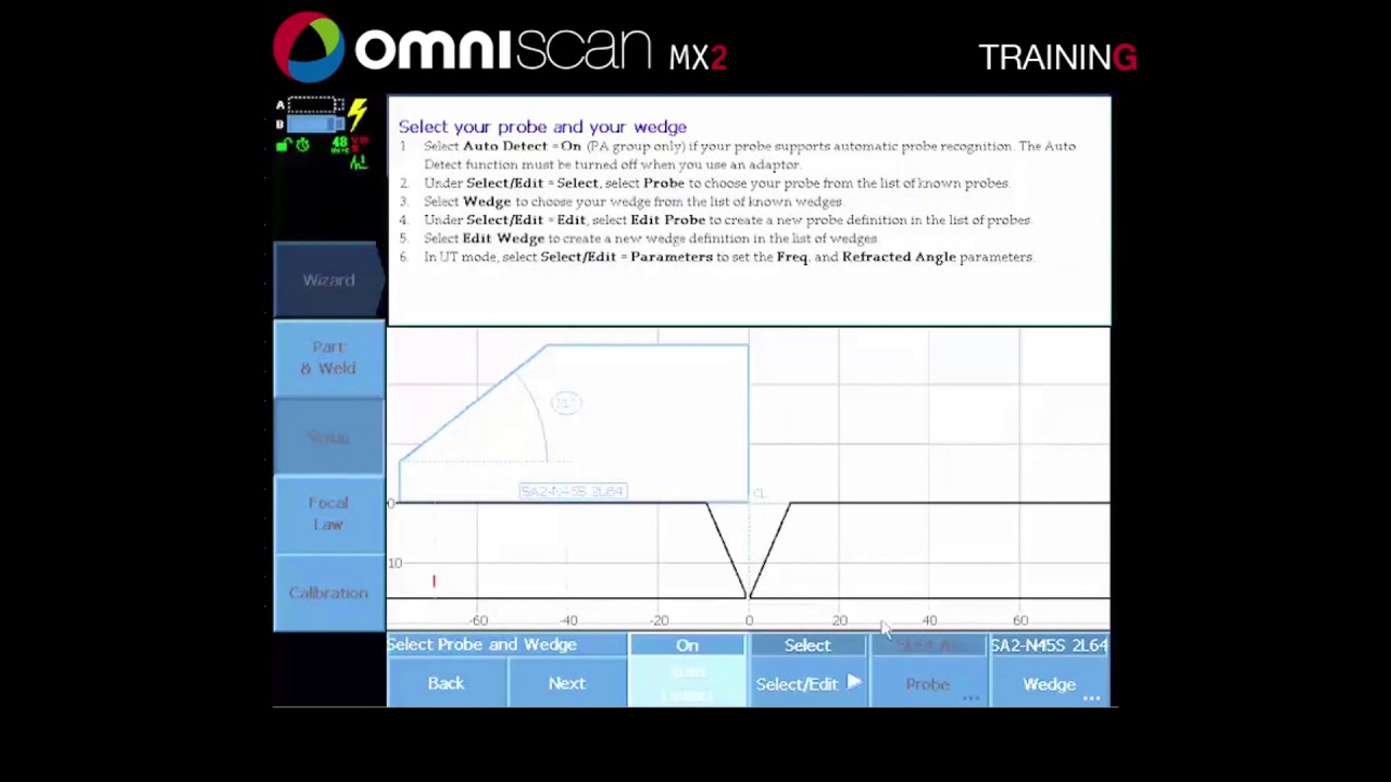 Video5 Section Part Setup Wizzard
