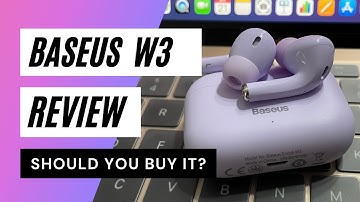 Baseus ENCOK W3 Wireless Earbuds FULL REVIEW + Mic Test: AirPods Pro Look-a-like