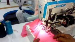 JACK W4 - Flat bed Inerlock machine