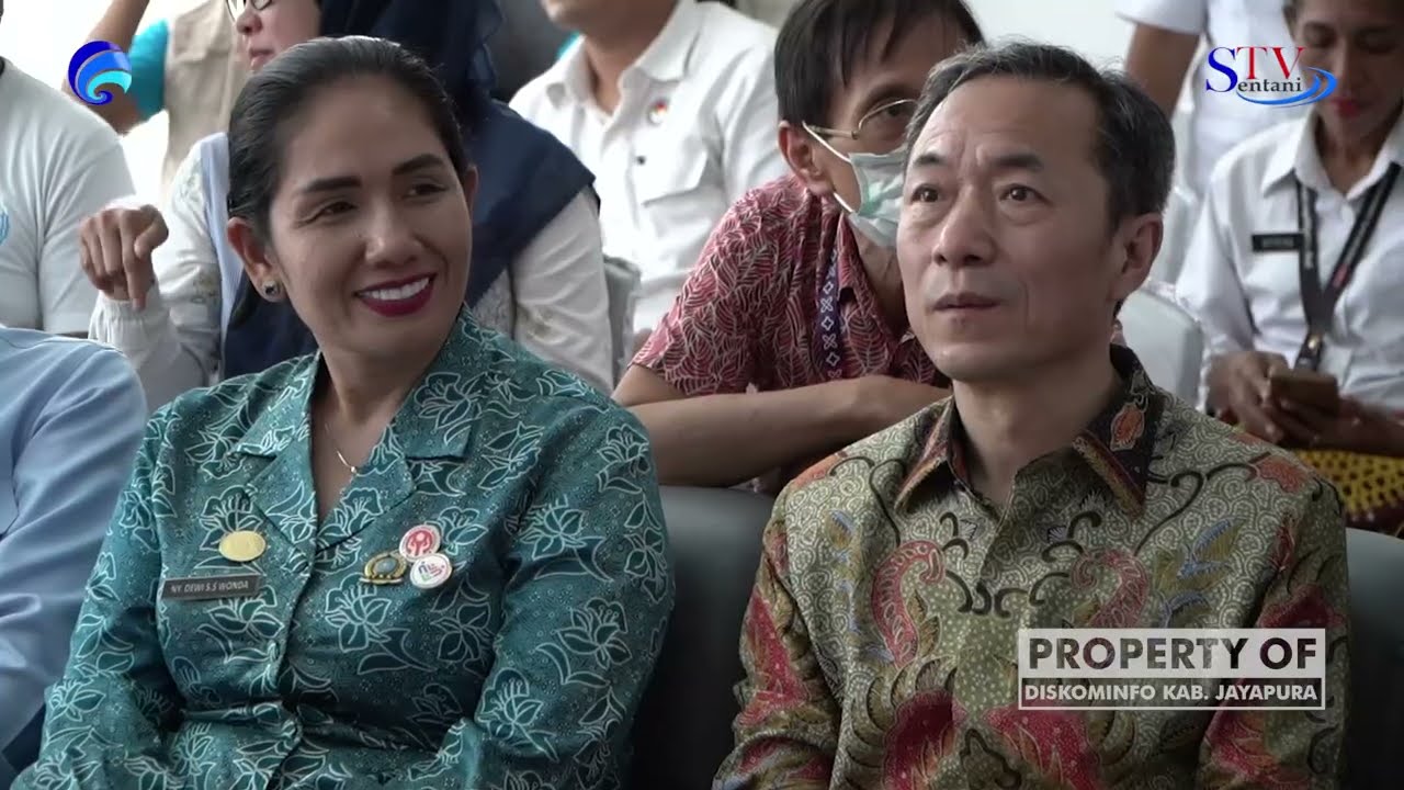 KUNJUNGAN DUBES CHINA UNTUK INDONESIA BERSAMA UNICEF KE KABUPATEN JAYAPURA