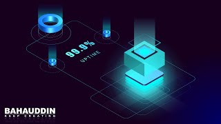 Cloud, Digital Infrastructure, Networking, Data Center Business Presentation Slide Design| Bahauddin