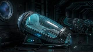 Sleep in a Deep Space Cryo Pod Bay | Brown Noise for Deep Sleep | 10 Hours screenshot 4