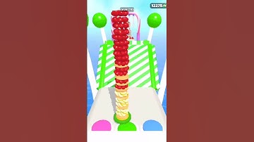 Pancake Run Gameplay All Levels iOS, Android Game Max Level | Pancake Run Game Video | #shorts