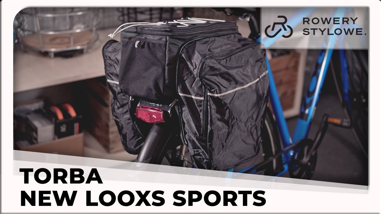 Sakwa rowerowa na tylny bagażnik New Looxs Sports MIK