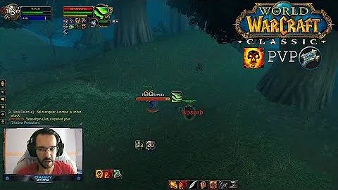 Confident Druid Chases 3 VS 1 Shadow Priest... | Classic PvP