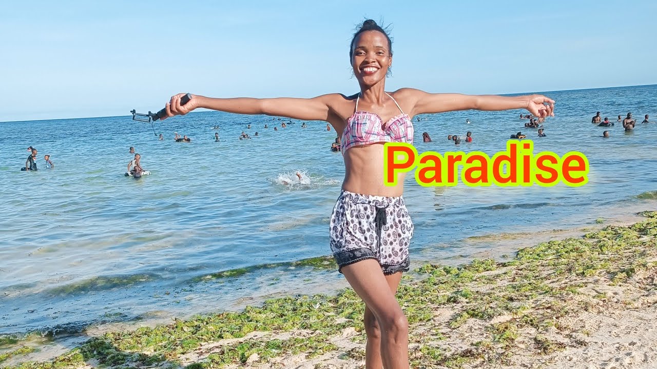 VLOG♥️:Inside a village in Mombasa Kenya/ Shelly beach 🏖️ #village #mombasa #kenya