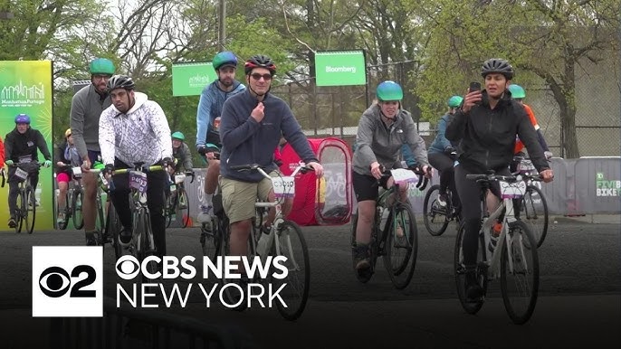 Five Boro Bike Tour Brings Cyclists To Nyc From All Over The World