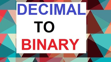 Convert Decimal  to Binary Class 11 ISC Board | Number System Decimal to Binary Convert