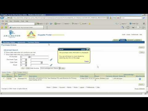 1-3  iSupplier Portal Home Page Overview.wmv