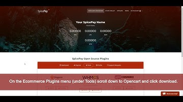 OpenCart1 Bitcoin Payment integration Tutorial - SpicePay