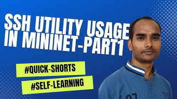 Using SSH Utility in Mininet - Part1