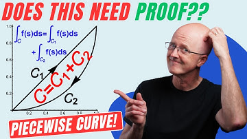 How to Set Up a Line Integral Over a Piecewise Smooth Oriented Curve 𝓒 = 𝓒1 + 𝓒2