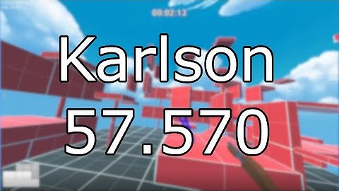 Karlson in 57.570s (SoB Segmented)