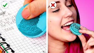 10 Ways To SNEAK FOOD Into School | Funny Snack Sneaking Ideas & Edible DIY Hacks by Crafty Panda