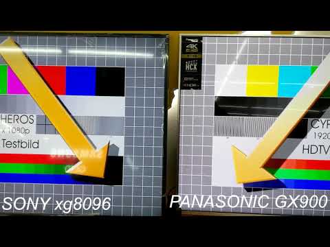 Panasonic gxr900 VS SONY xg8096