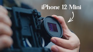 Using The iPhone 12 Mini As A Cinema Camera |  Beastgrip Anamorphic Lens Test