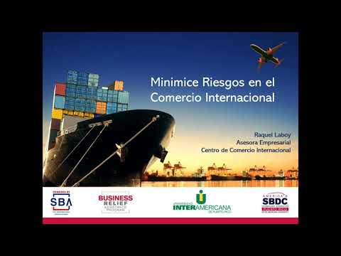 Minimizar los Riesgos en el Comercio Internacional Minimizar los Riesgos en el Comercio Internacional