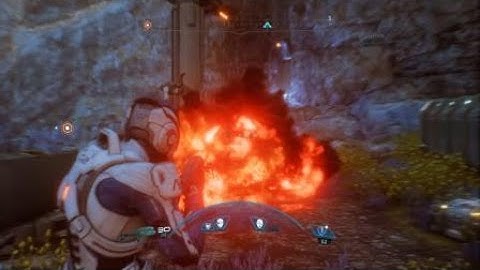 Mass Effect™: Andromeda Enemy Corpse launch