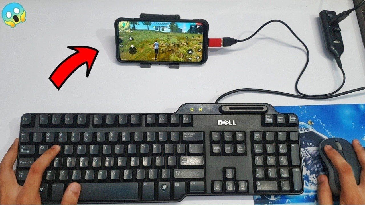 How To Play a Free Fire With Keyboard ⌨️ And Mouse 🖱️ free fire #freefire #gaming