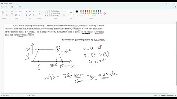 Problem 1.3 | Problems in General Physics by I.E.Irodov | JEE Physics