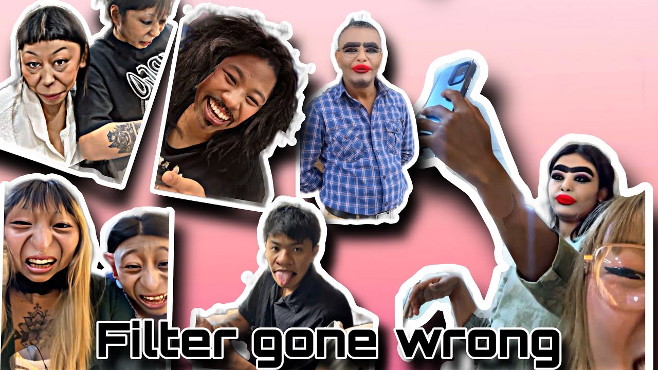 Filter gone wrong | comedy #funny filter | @Screenqueenslayer | - YouTube