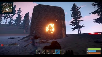 Rust Raid: Circle Base with BIG LOOT