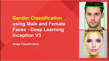 Gender Classification using Male and Female Faces - Deep Learning Inception V3 in Python