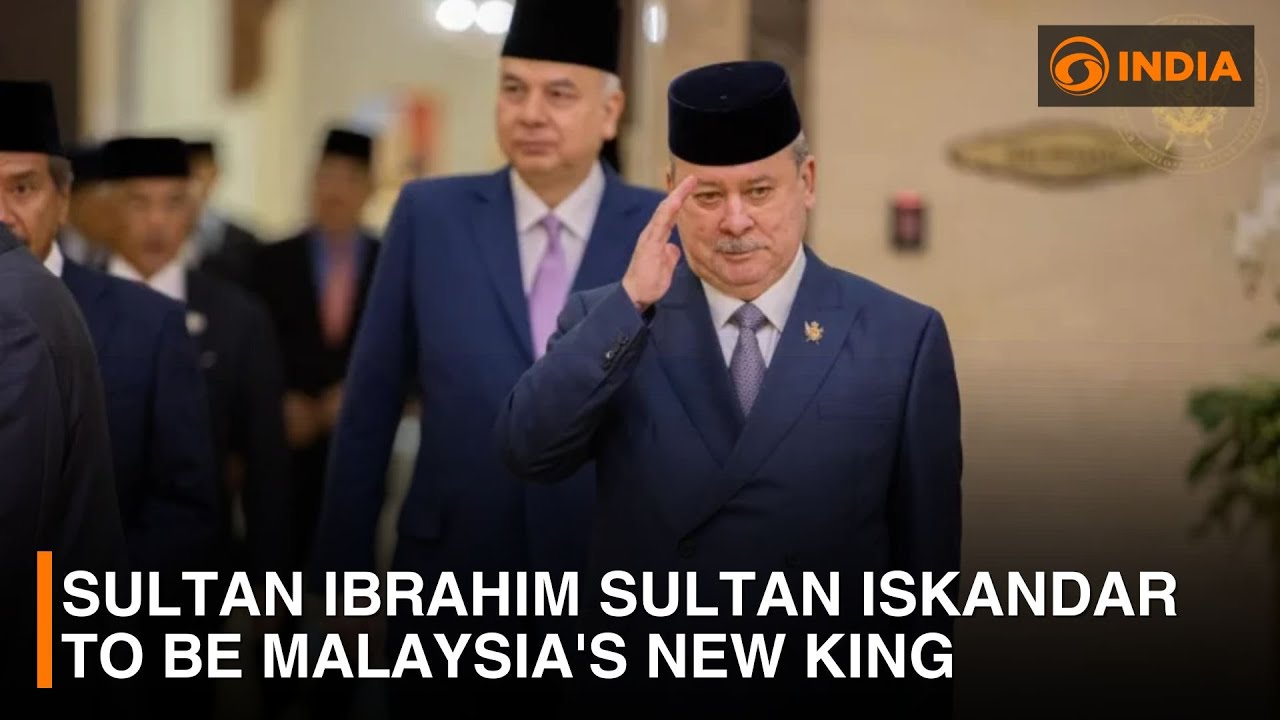 Sultan Ibrahim Sultan Iskandar to be Malaysia's new king | DD India News Hour