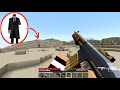 Cameraman vs Different TaCZ guns in Minecraft