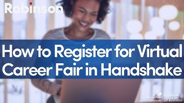 How To Register for Virtual Fairs in Handshake