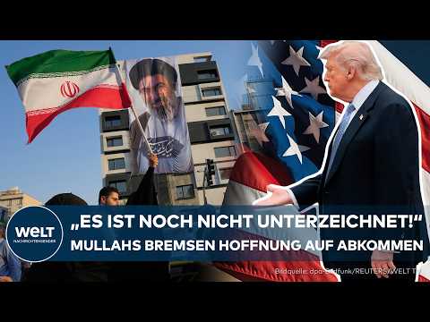 IRAN-KRIEG: „Es ist noch nicht unterzeichnet!“ Mullahs warnen – Donald Trump sieht Durchbruch