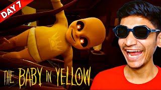 I Played THE BABY IN YELLOW Horror Game 😱 screenshot 5