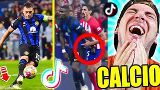 IL RIGORE DI LAUTARO HAHAHA! - REAZIONE AI TIKTOK SUL CALCIO #35 (RIP Milan e Roma)