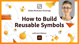 How to Build Reusable Symbols | Illustrator Challenge