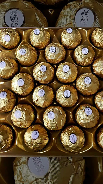 FERRERO ROCHER CHOCOLATES || FLORIDEAS #video #viralvideo #food #shorts #yummy #love #chocolate