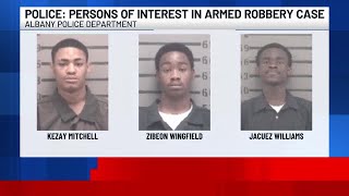 ‘Armed and dangerous’ persons of interest wanted in armed robbery case, police say