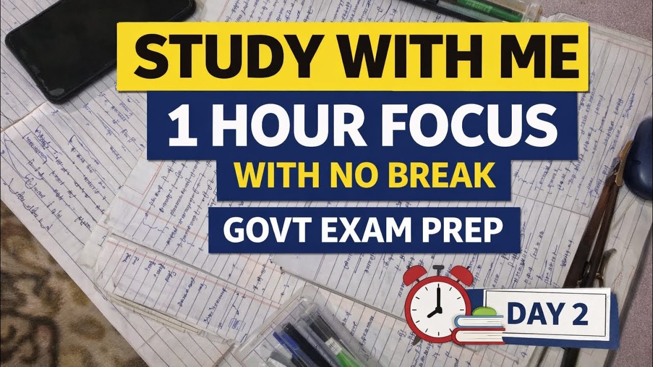 Study Today Early Morning Study With Me | Silent Study | Day 2 | 5:30 AM | Tuesday ...
