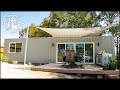 Modern 40 ft shipping container home w gorgeous interior
