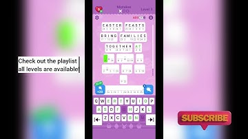 Cryptogram Easter Event Chapter 3 Level 3 Answers 🐣 | solutionguruji