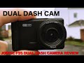 Dual Dash Cam Review. JOMISE F3S DUAL DASH CAM 1296p