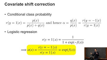L9/5 Covariate Shift Correction