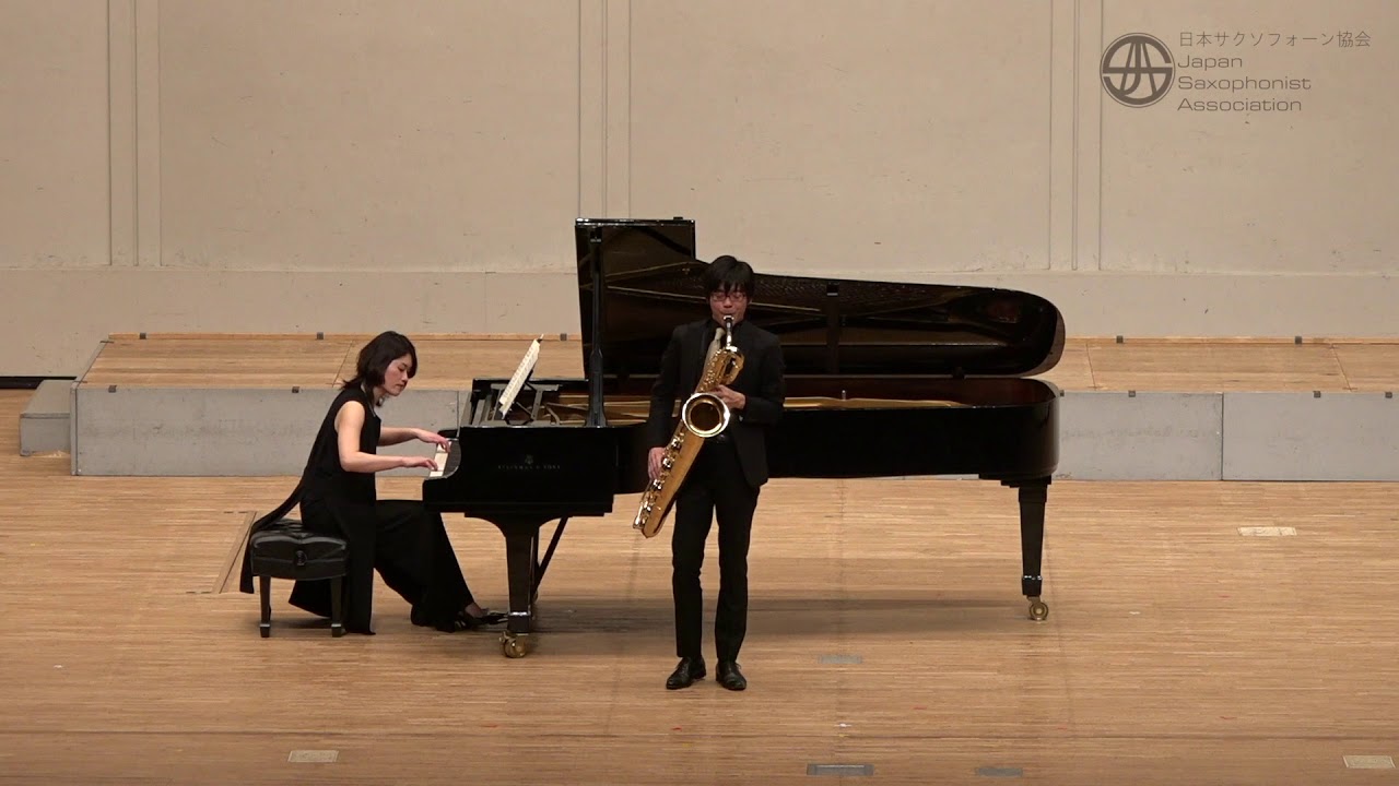 第37回サクソフォーン・フェスティバル 日本管打楽器コンクール入賞者披露演奏　本堂誠