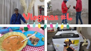 ⭐Vlogmas #4||Cambiamos la lavadora de lugar || Vinieron mis papás a visitarnos ||Karyta Vlogs ❤️