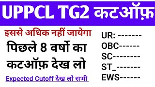 Uppcl tg2 Cutoff 2023 | Uppcl tg2 Normalization | Uppcl tg2 Answerkey | Uppcl tg2 Result #uppcltg2