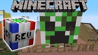 Minecraft: BLOWING UP NOTCH LAND!  (TNT, DYNAMITE, & GUNS!)